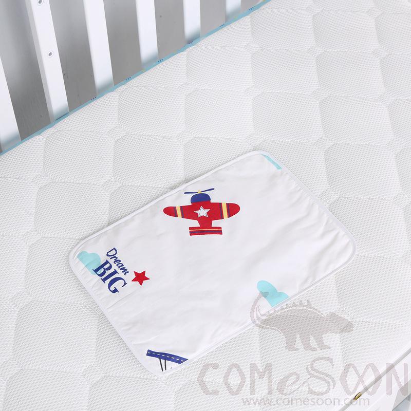 Baby Waterproof Changing Pad，Cotton + TPU，35*45 CM