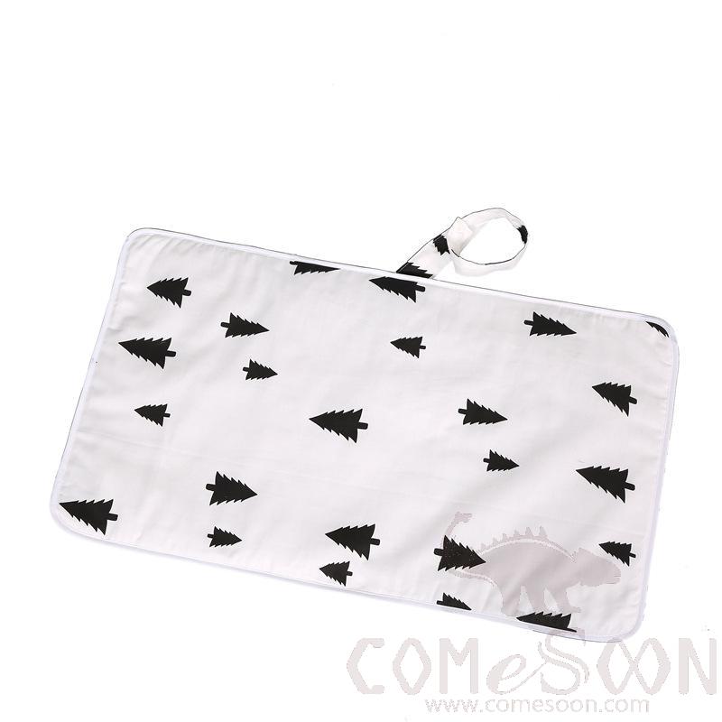 Baby Waterproof Changing Pad，Cotton + TPU，35*60 CM