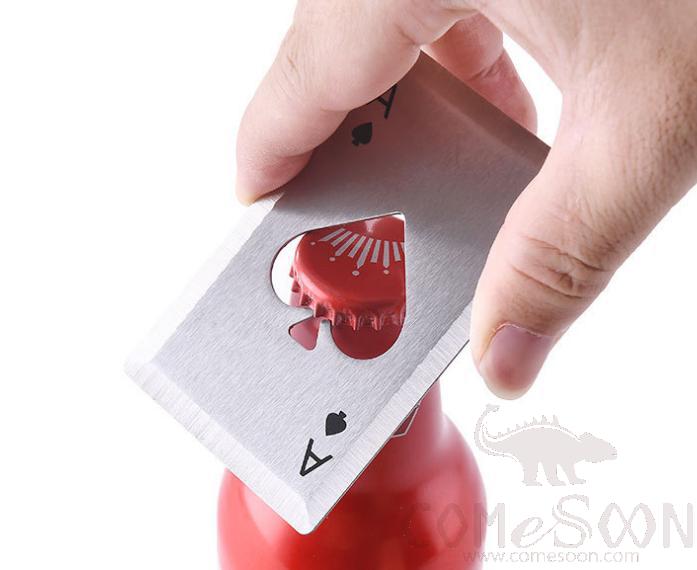 Poker Bottle Opener