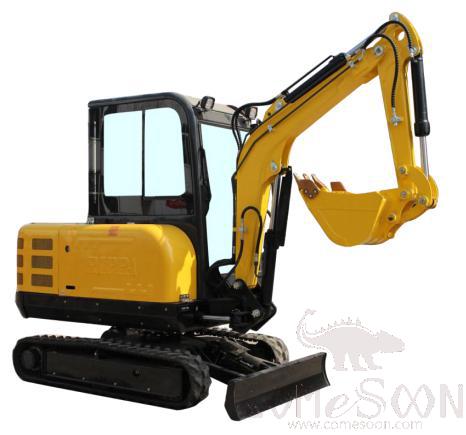 Small Excavator - R350 (Euro 3)-Zn390,4082*1450*1507Mm