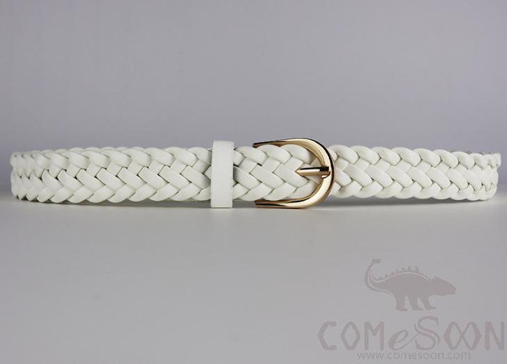 PU rope braided belt-105cm
