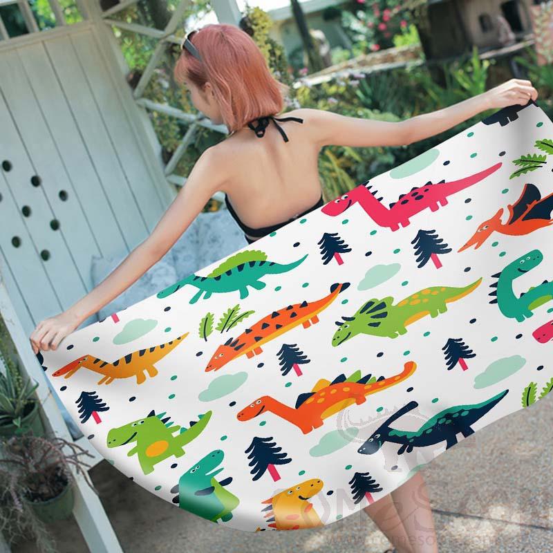 Cartoon Beach Towel,Microfiber ,150*70cm