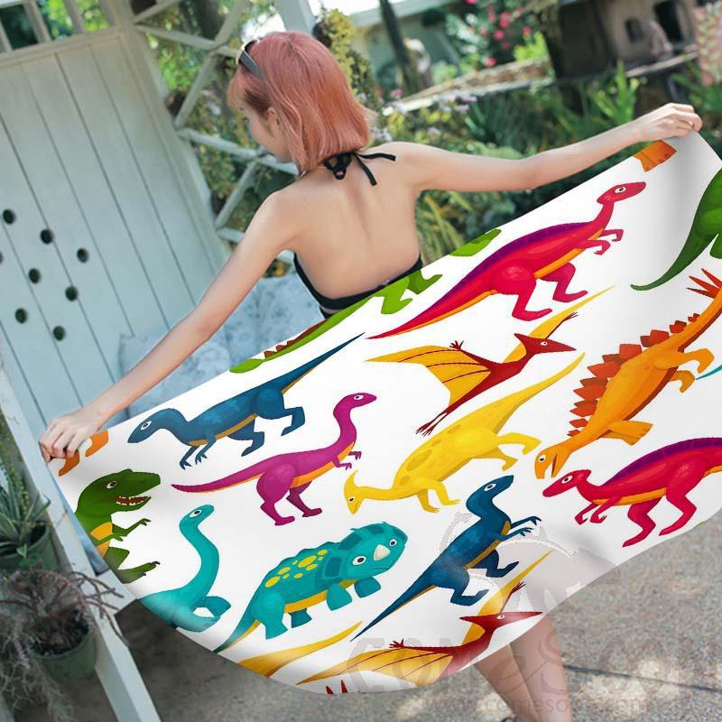 Cartoon Beach Towel,Microfiber ,150*70cm