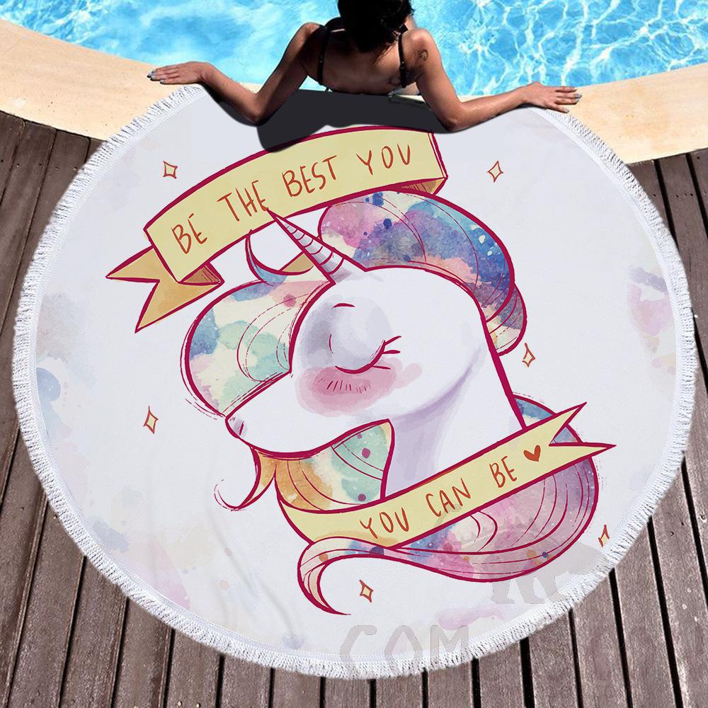 Cartoon Microfiber Beach Towel，Microfiber，150*150cm
