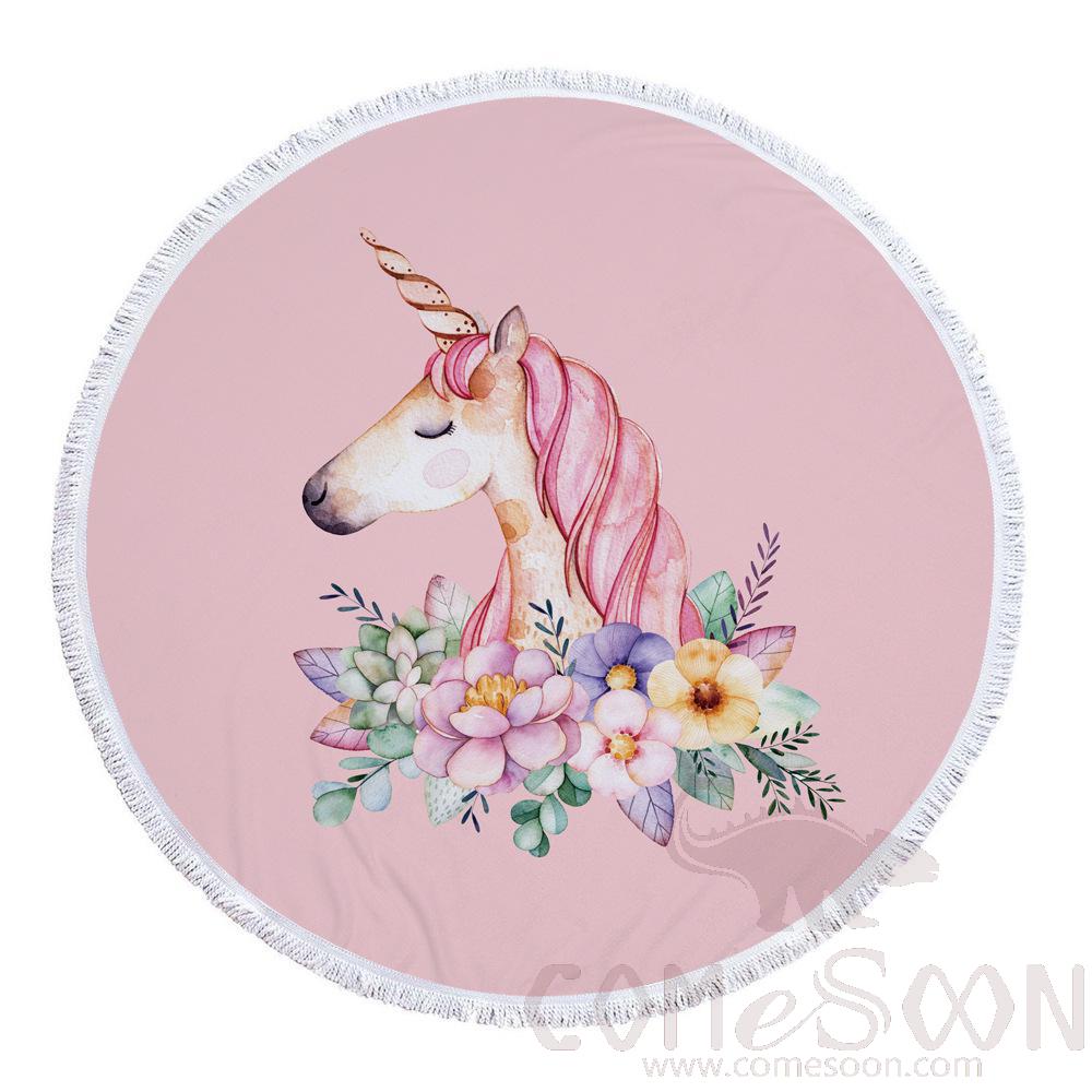 Cartoon Microfiber Beach Towel，Microfiber，150*150cm