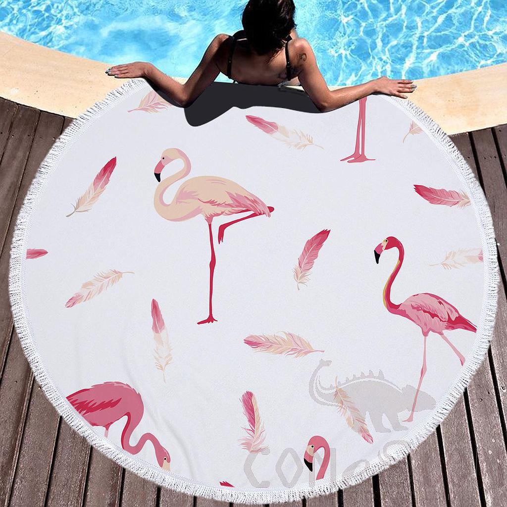 Cartoon Microfiber Beach Towel，Microfiber，150*150cm
