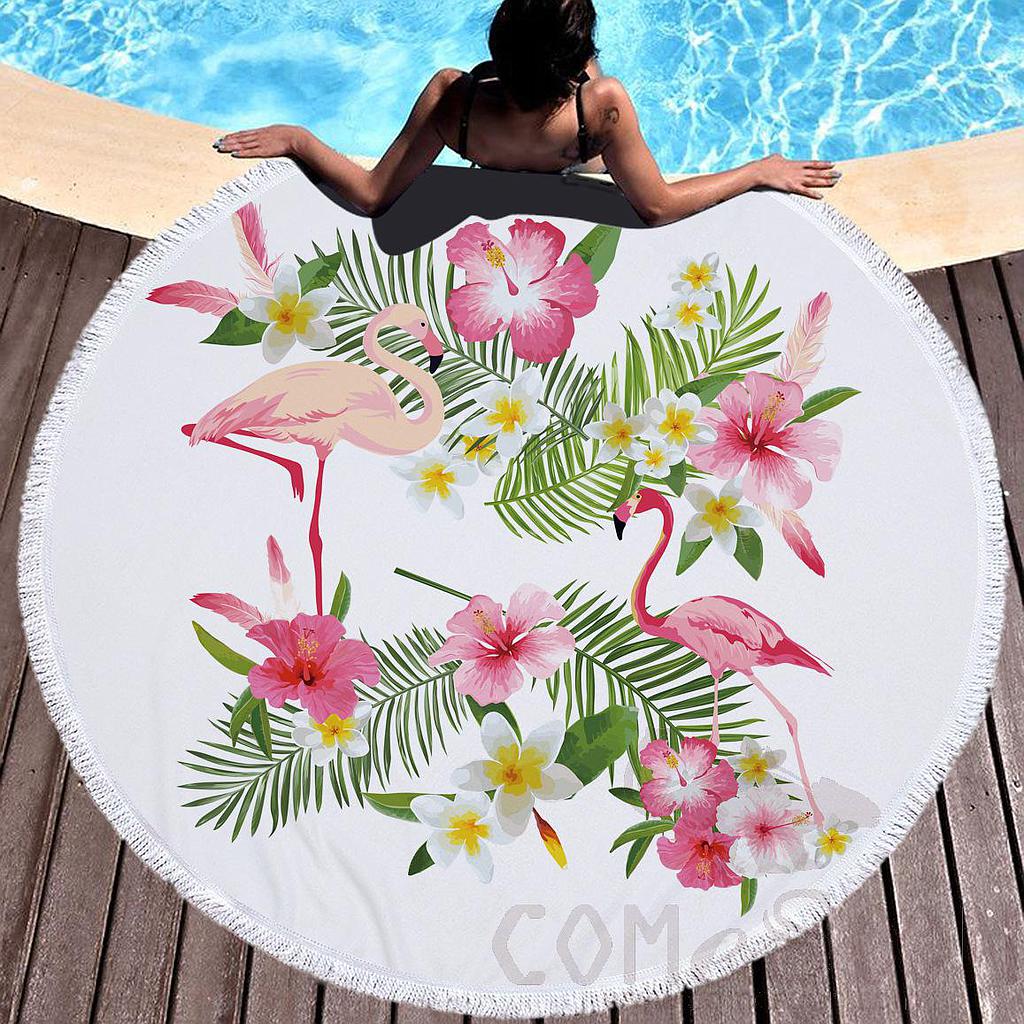 Cartoon Microfiber Beach Towel，Microfiber，150*150cm
