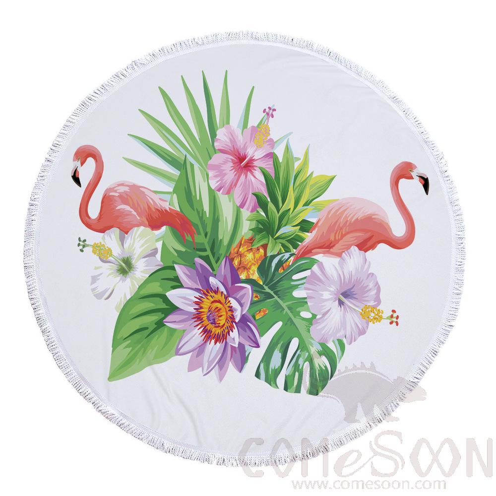 Cartoon Microfiber Beach Towel，Microfiber，150*150cm