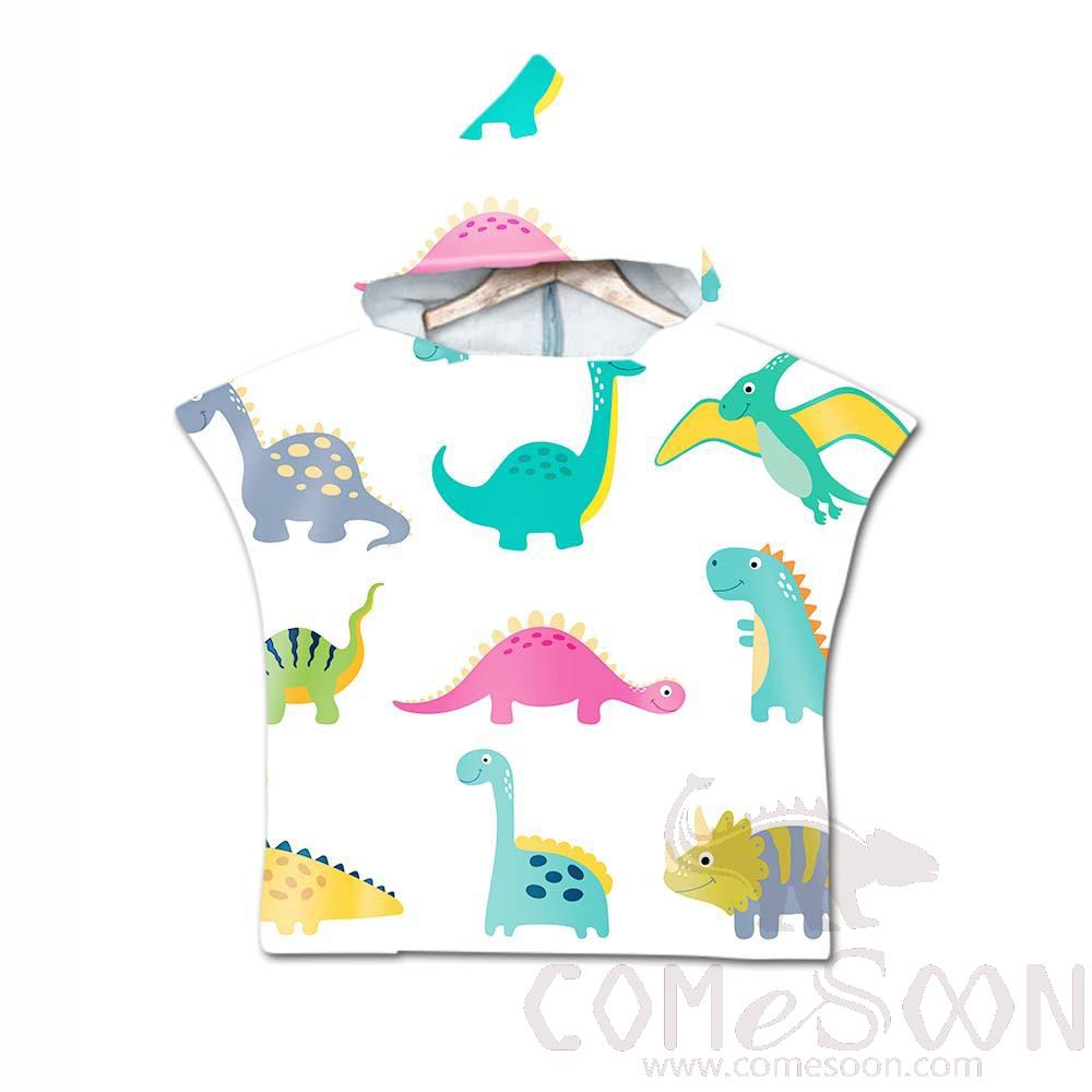 Kid's Cape Beach Towel,Microfiber，60*80cm