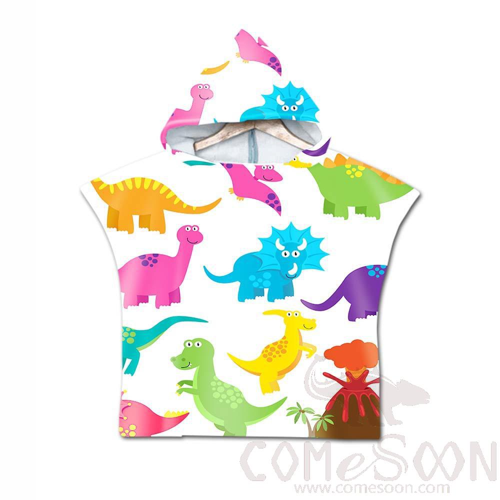Kid's Cape Beach Towel,Microfiber，60*80cm