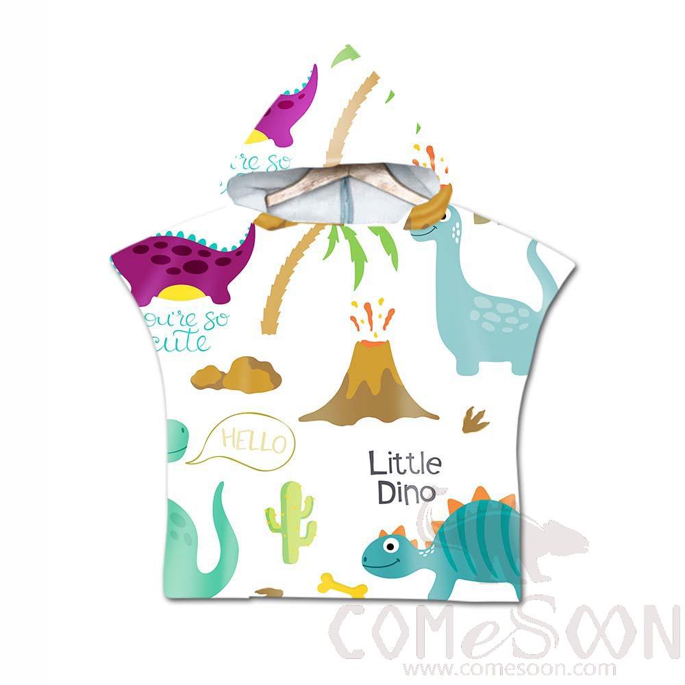 Kid's Cape Beach Towel,Microfiber，60*80cm