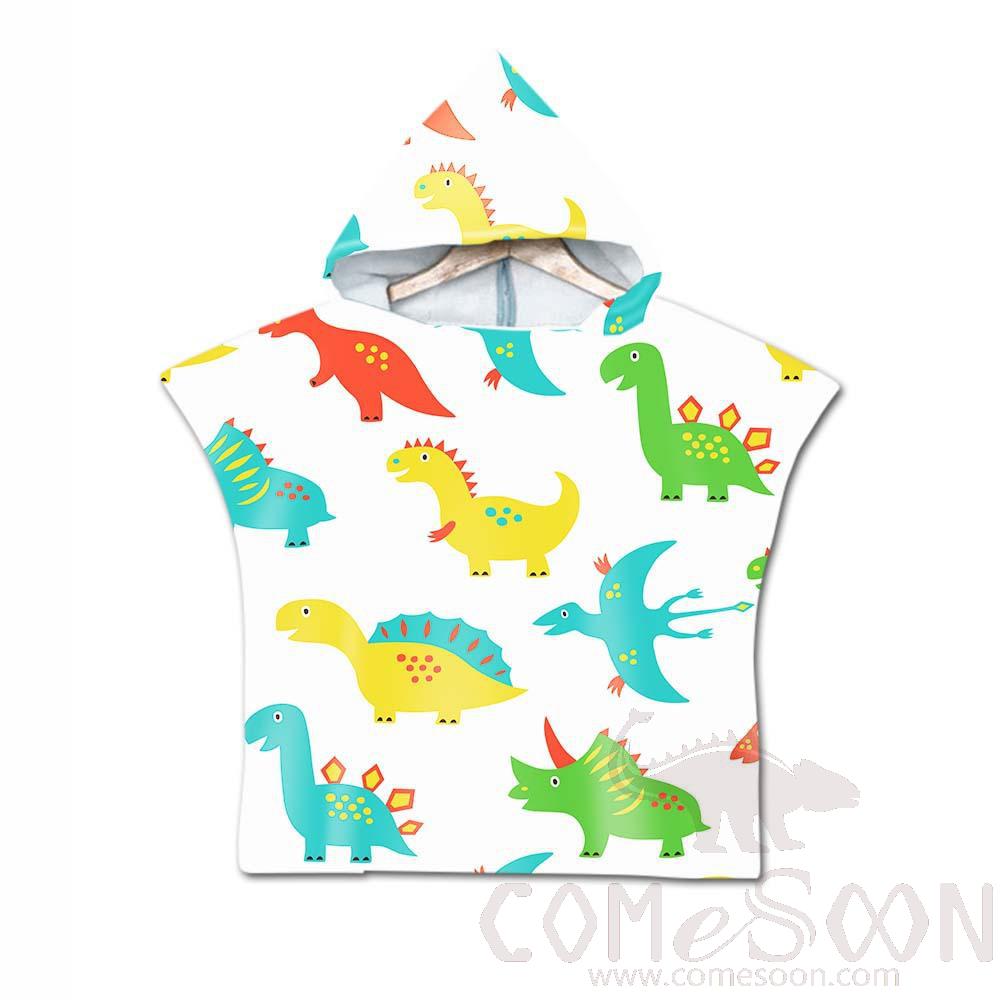 Kid's Cape Beach Towel,Microfiber，60*80cm