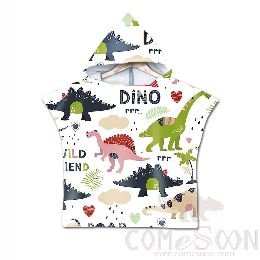 Kid's Cape Beach Towel,Microfiber，60*80cm