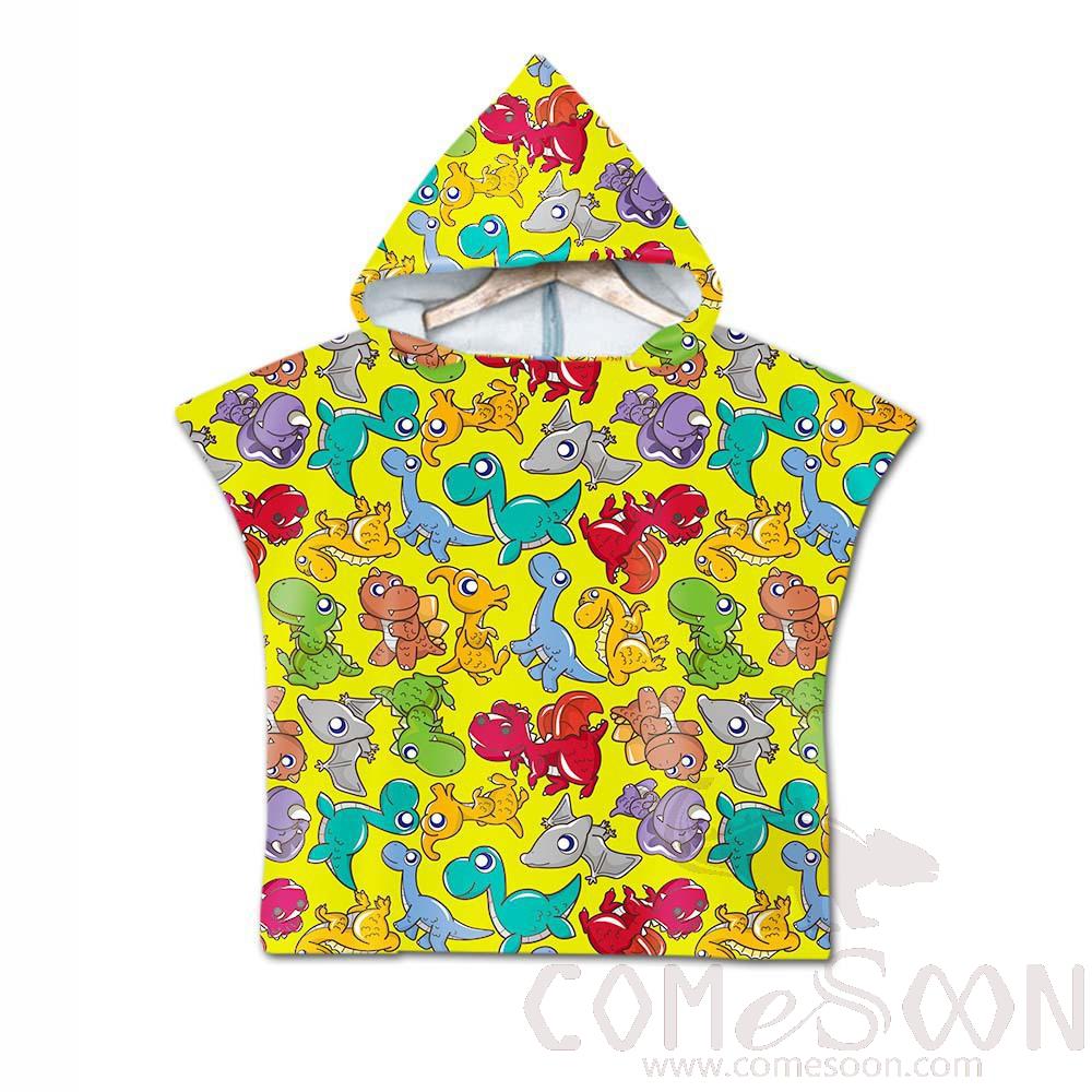 Kid's Cape Beach Towel,Microfiber，60*80cm