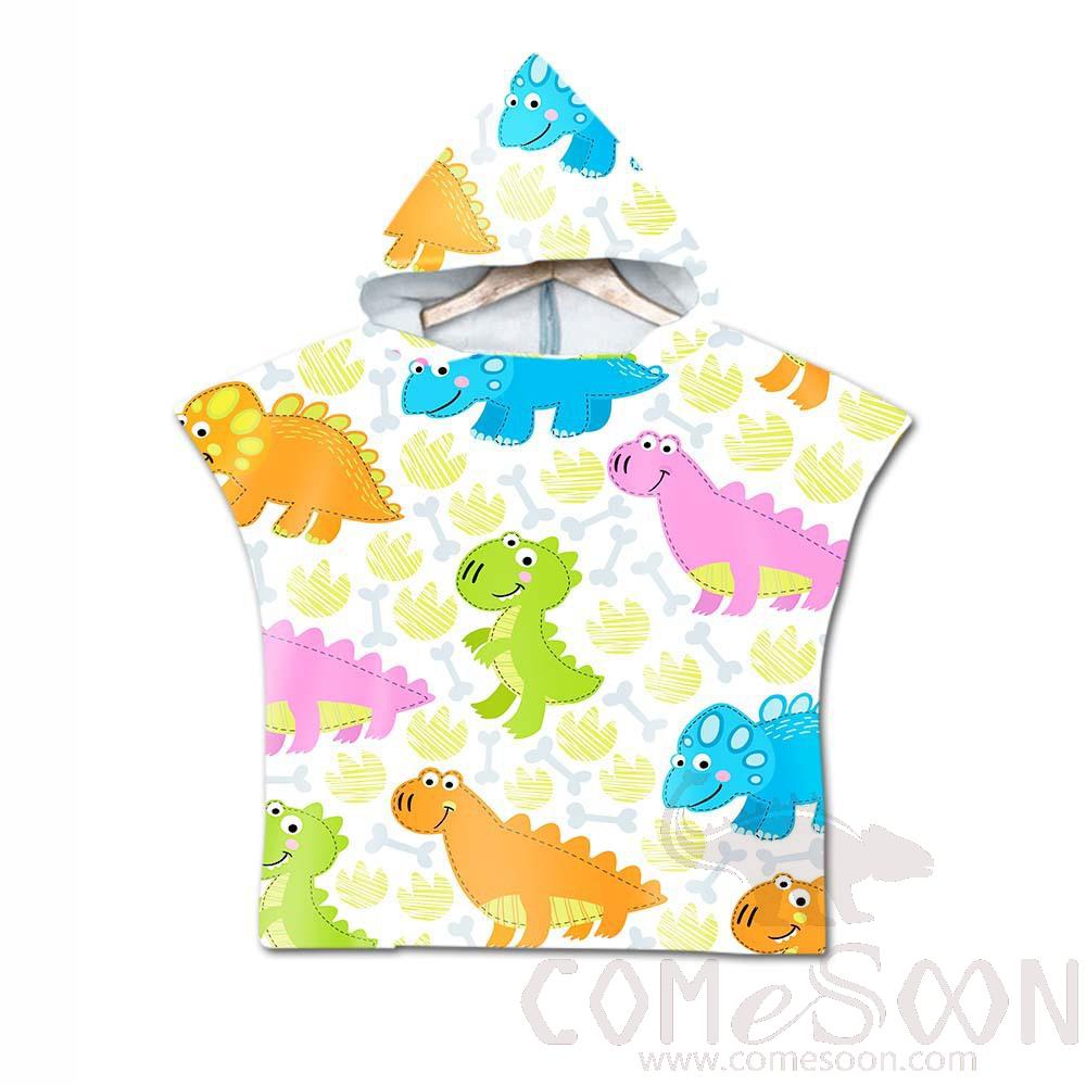 Kid's Cape Beach Towel,Microfiber，60*80cm