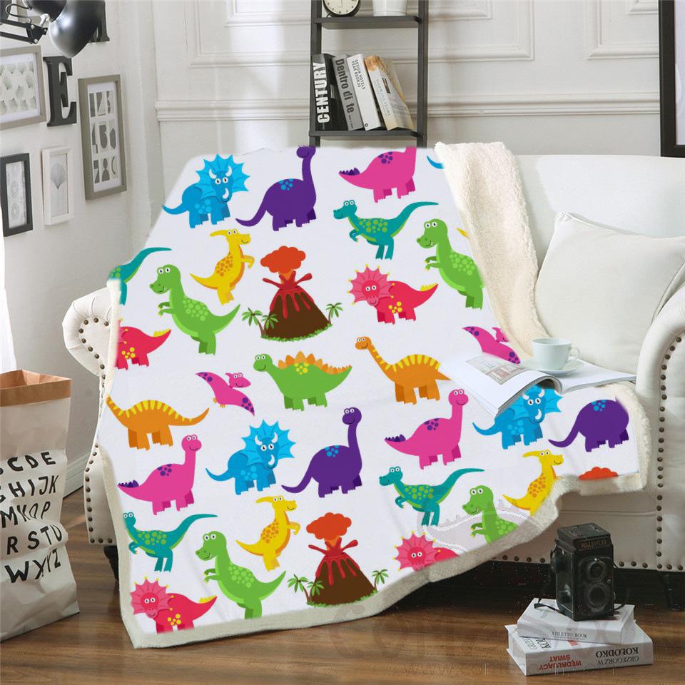 Cartoon Blanket，Crystal Velvet，150*130cm