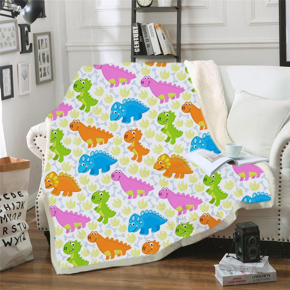 Cartoon Blanket，Crystal Velvet，150*130cm