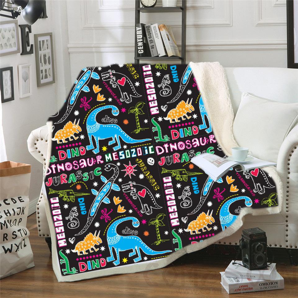 Cartoon Blanket，Crystal Velvet，150*130cm