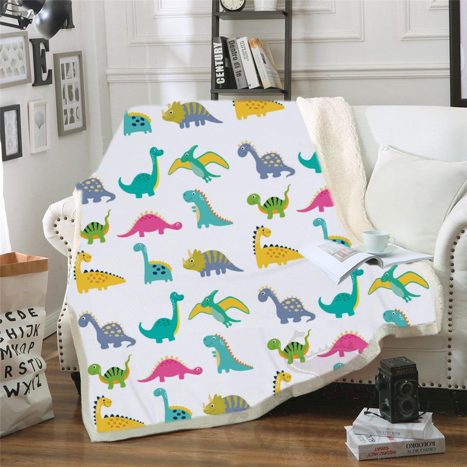 Cartoon Blanket，Crystal Velvet，150*130cm