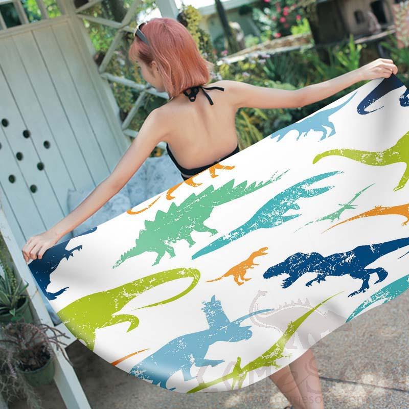 Cartoon Beach Towel,Microfiber ,150*70cm