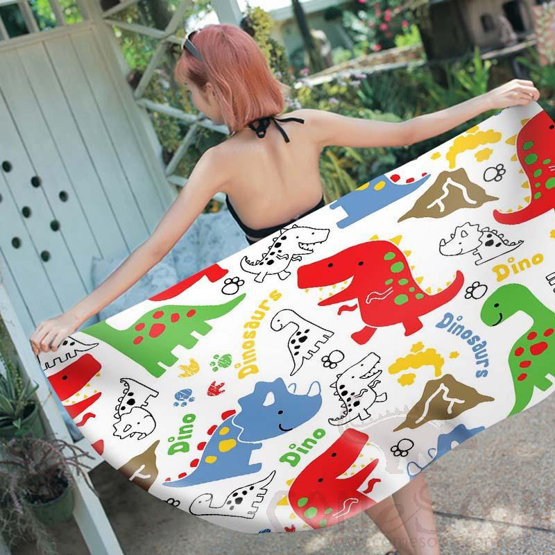 Cartoon Beach Towel,Microfiber ,150*70cm
