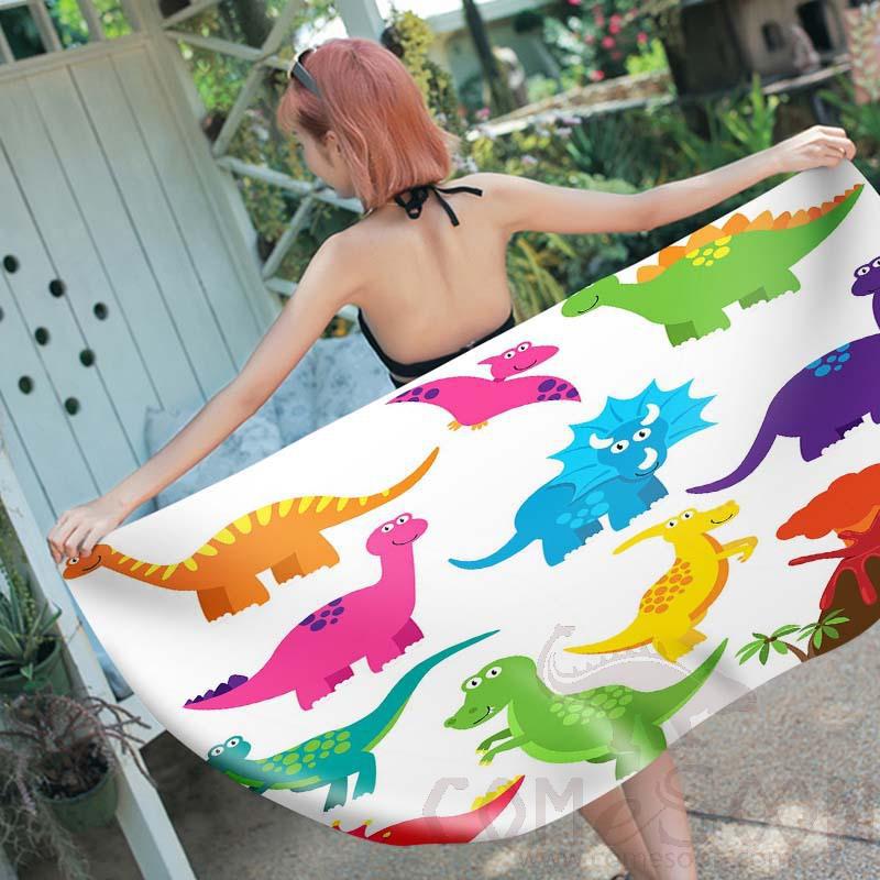 Cartoon Beach Towel,Microfiber ,150*70cm