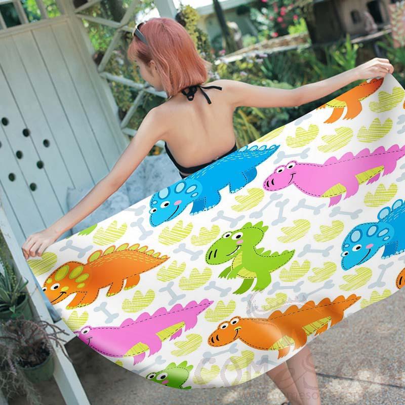 Cartoon Beach Towel,Microfiber ,150*70cm