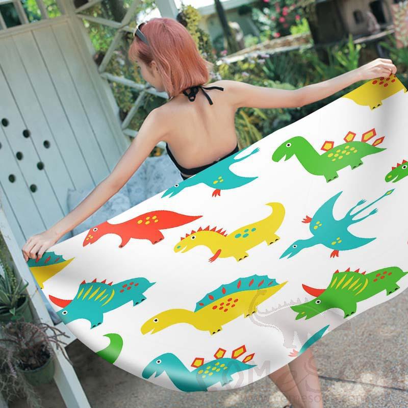 Cartoon Beach Towel,Microfiber ,150*70cm