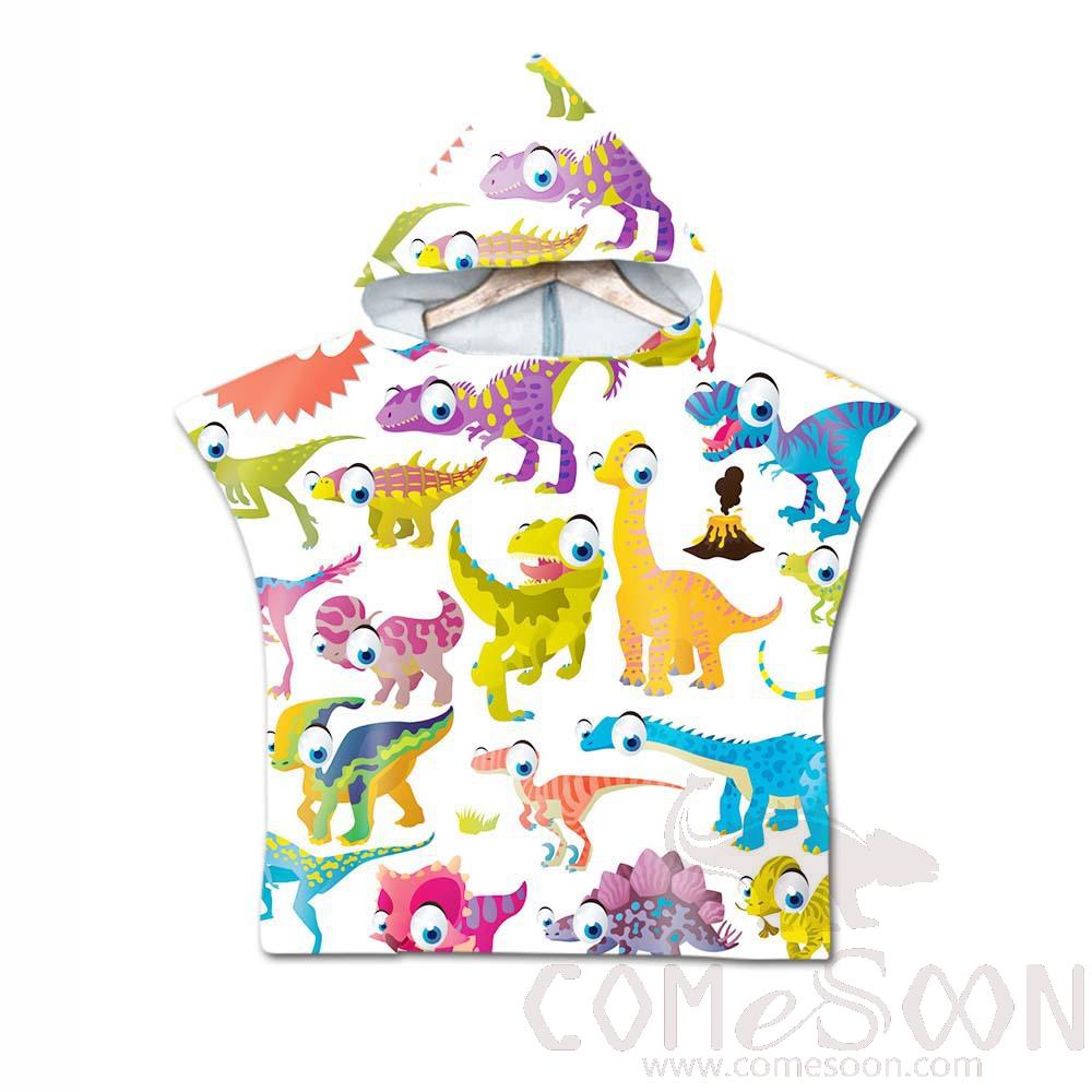 Kid's Cape Beach Towel,Microfiber，60*80cm