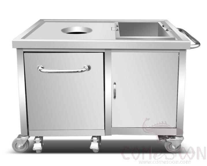 Food waste collection cart-1470*540*860mm