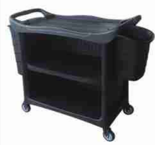 Multi purpose three-layer trolley (with bucket)-AF08179C