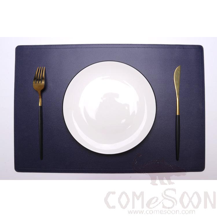 Placemat With Locked Border，PU，L30*W45 CM