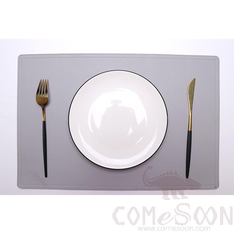 Placemat With Locked Border，PU，L30*W45 CM