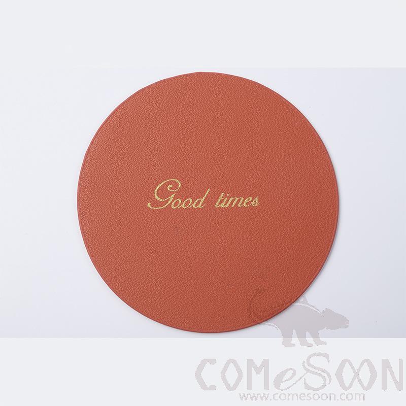 Coaster，PU，D10.2CM