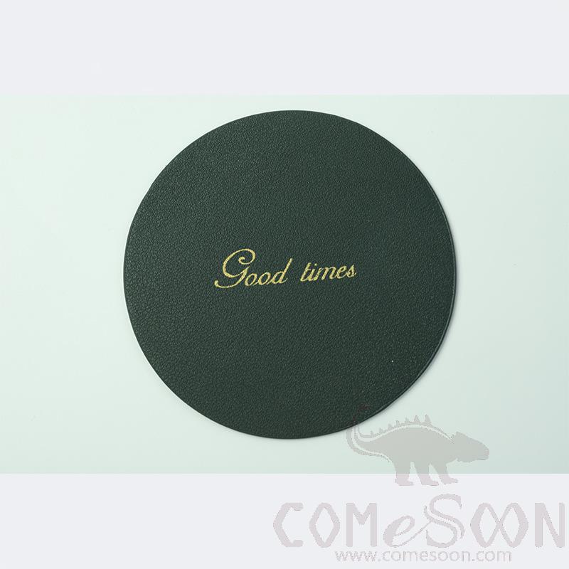 Coaster，PU，D10.2CM