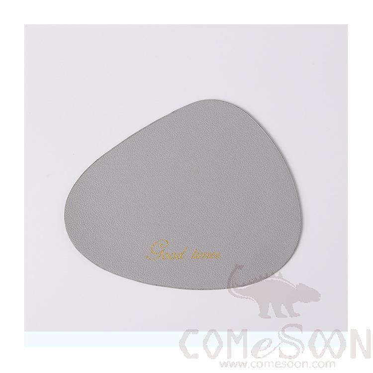 Coaster，PU，L13.5*W11 CM