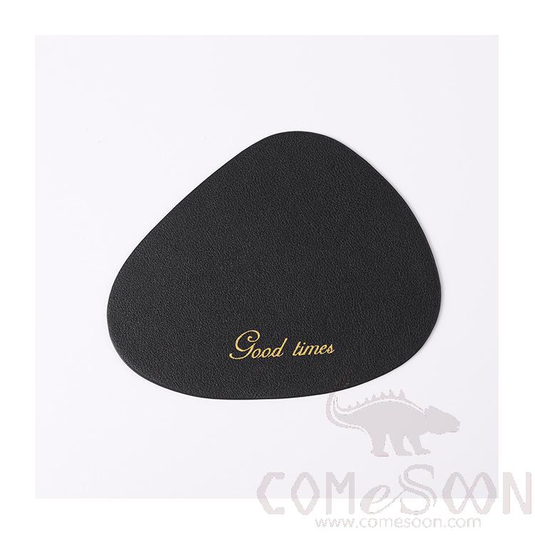 Coaster，PU，L13.5*W11 CM