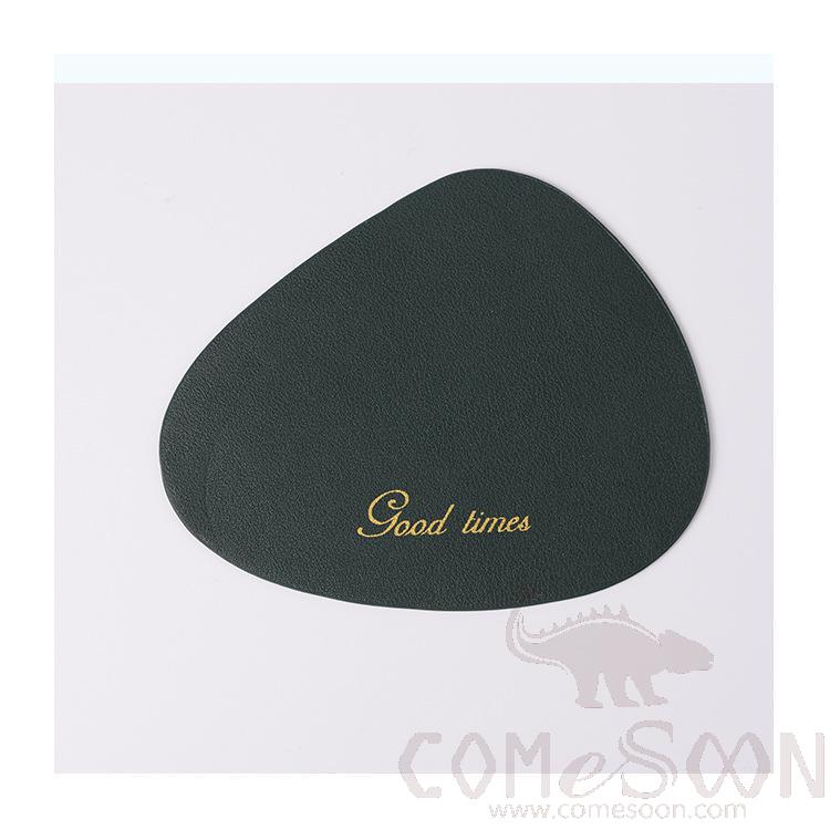 Coaster，PU，L13.5*W11 CM
