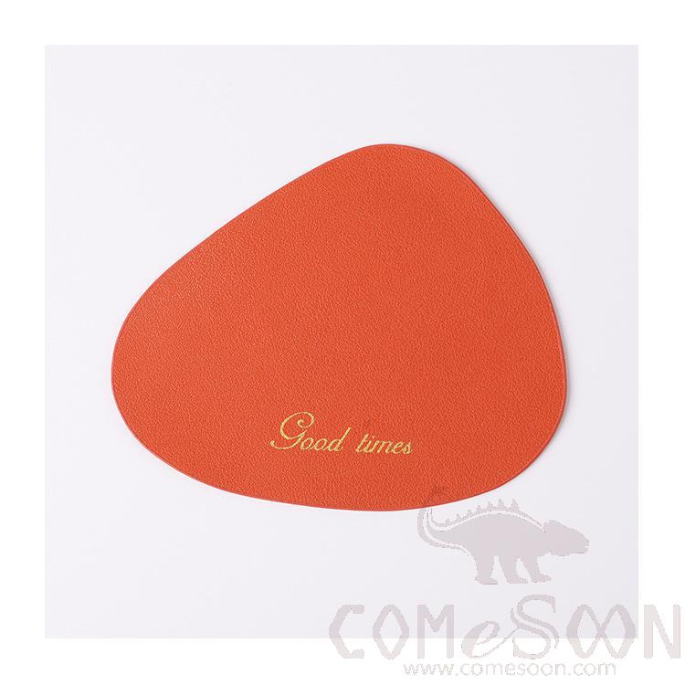 Coaster，PU，L13.5*W11 CM