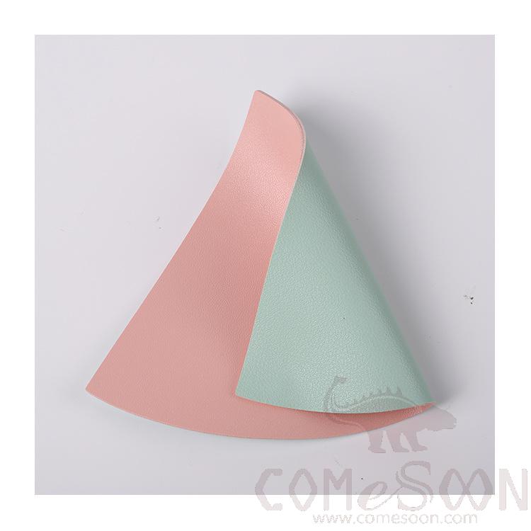 Coaster，PU，12*12 CM