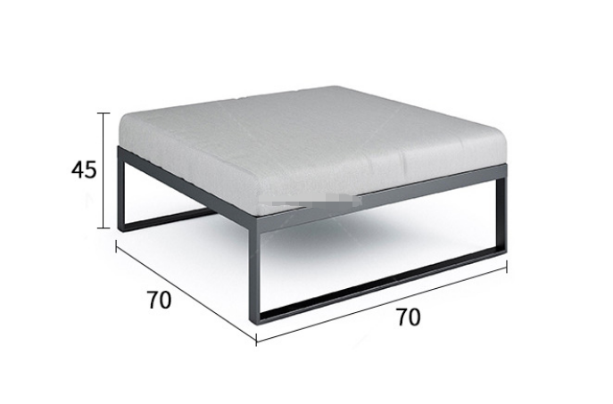 Outdoor sofa chair-70*70*45cm
