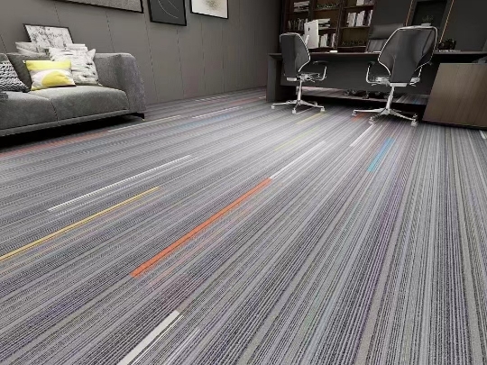 Long striped loop pile stitching carpet-25*100cm