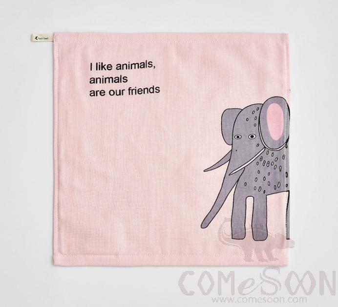 Cartoon Towel,Cotton,34*34cm