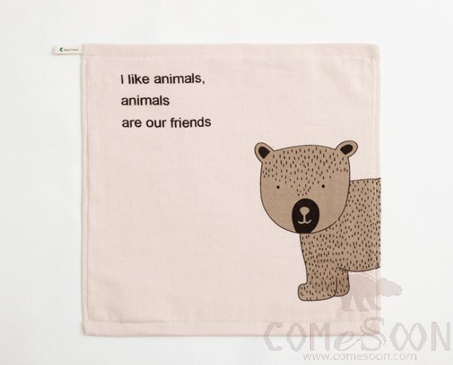 Cartoon Towel,Cotton,34*34cm