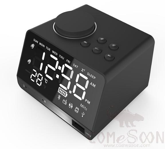 Alarm speaker - Radio,Black,3W