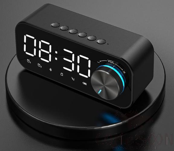 Bluetooth alarm speaker,ABS,Balck,5W