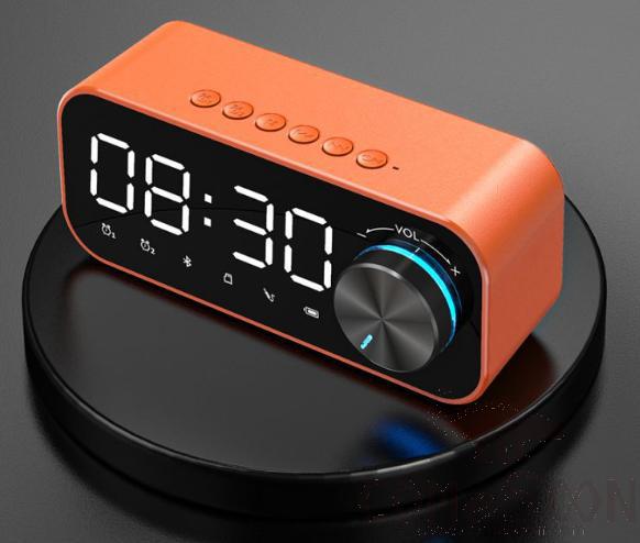 Bluetooth alarm speaker,ABS,Orange,5W