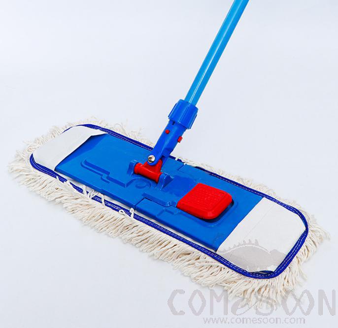 Flat mop - microfiber - Blue