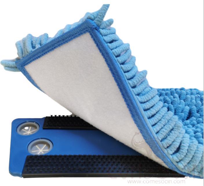 Mop - chenille material - for Flat mop - chenille mop,65 × 25cm