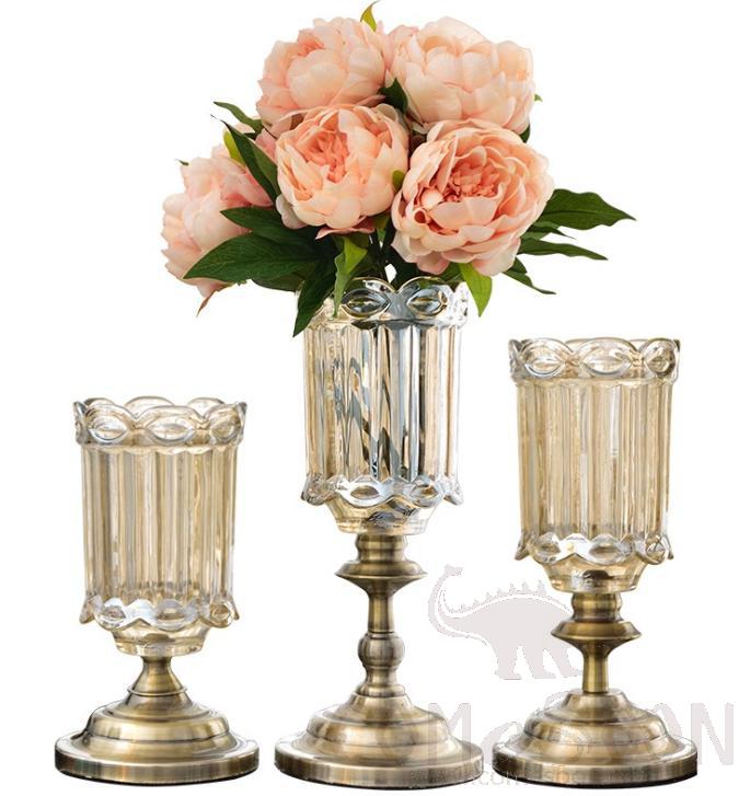 Metal Vase Set